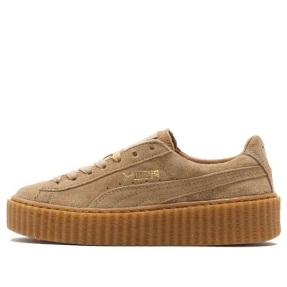 PUMA Fenty Suede Creeper in Oatmeal